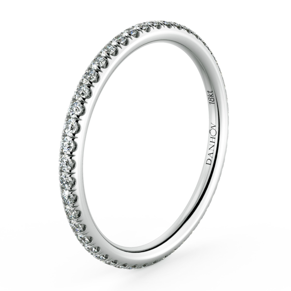 Norme de Diamond Wedding Band for Women — image 2 of 13