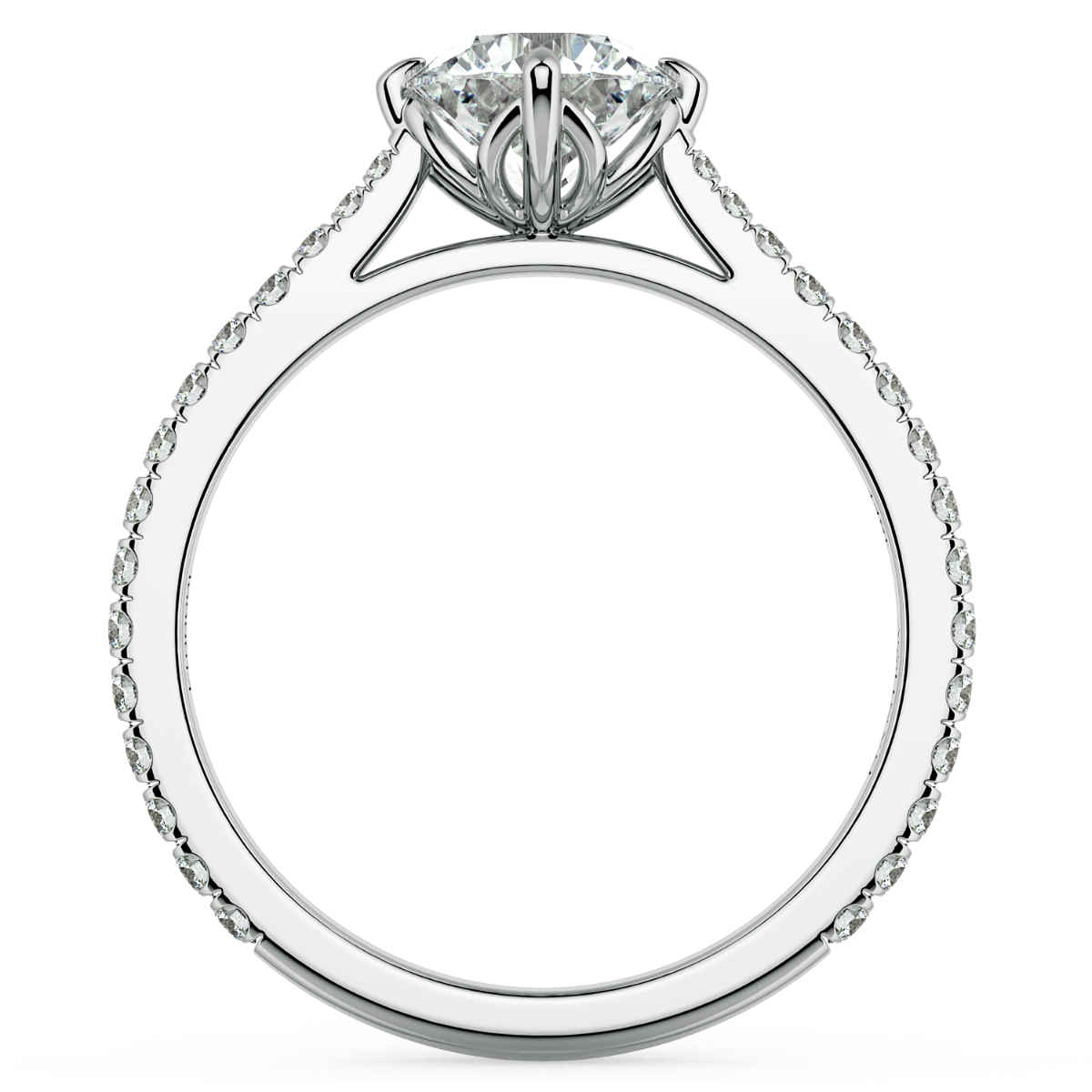 Norme De Ladies Engagement Ring Set — image 3 of 9