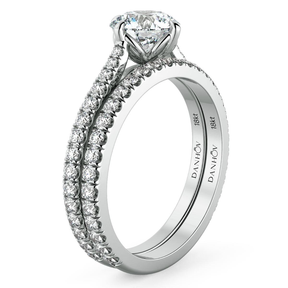 Norme De Ladies Engagement Ring Set — image 6 of 9