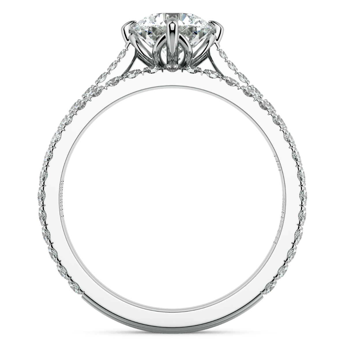 Norme De Ladies Engagement Ring Set — image 7 of 9
