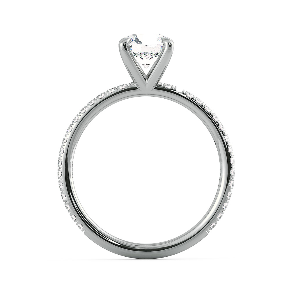 Norme De Ladies Engagement Ring Set — image 2 of 9