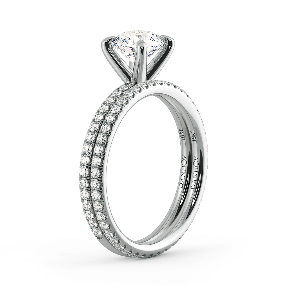 Norme De Ladies Engagement Ring Set — image 5 of 9