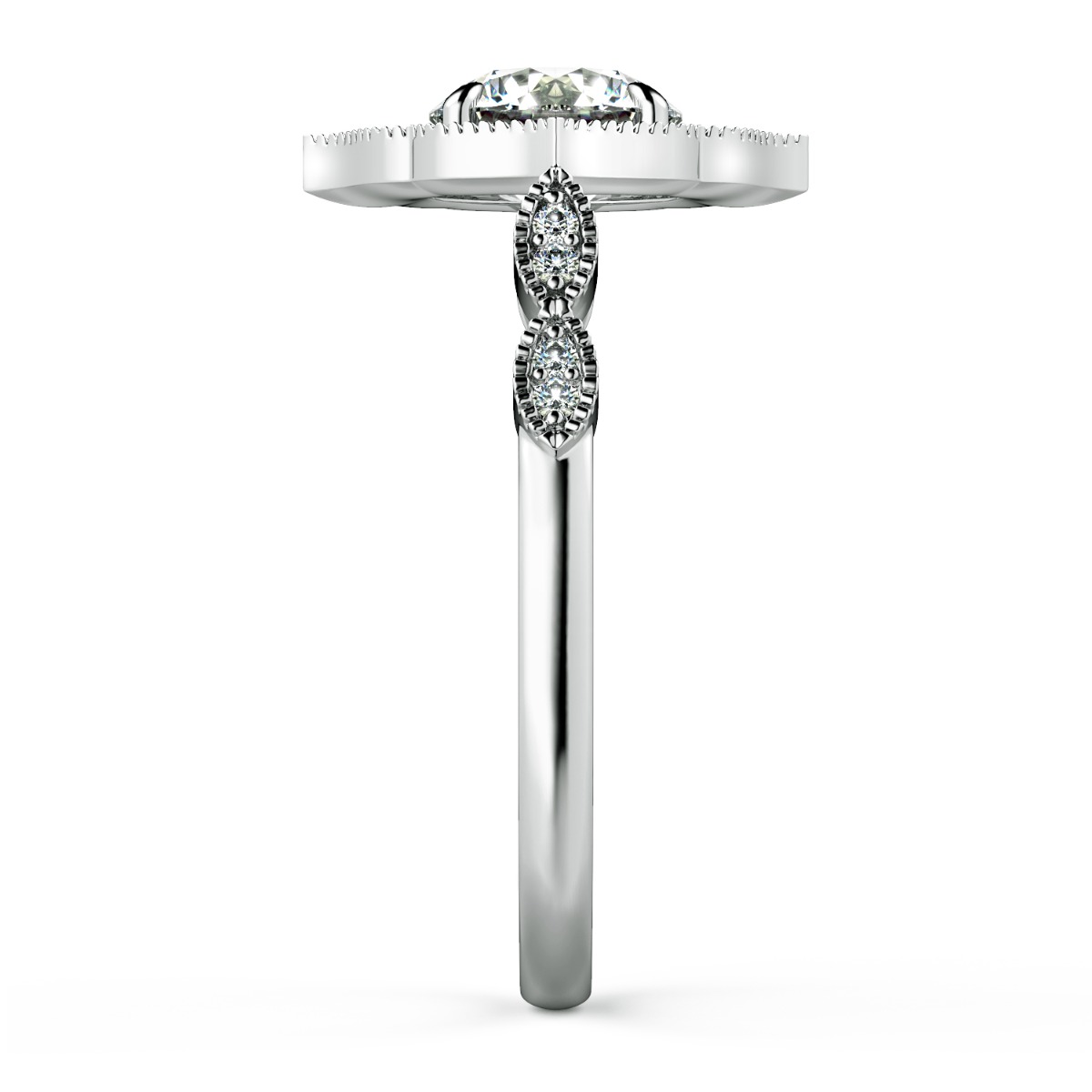 Norme De Ladies Engagement Ring Set — image 4 of 9