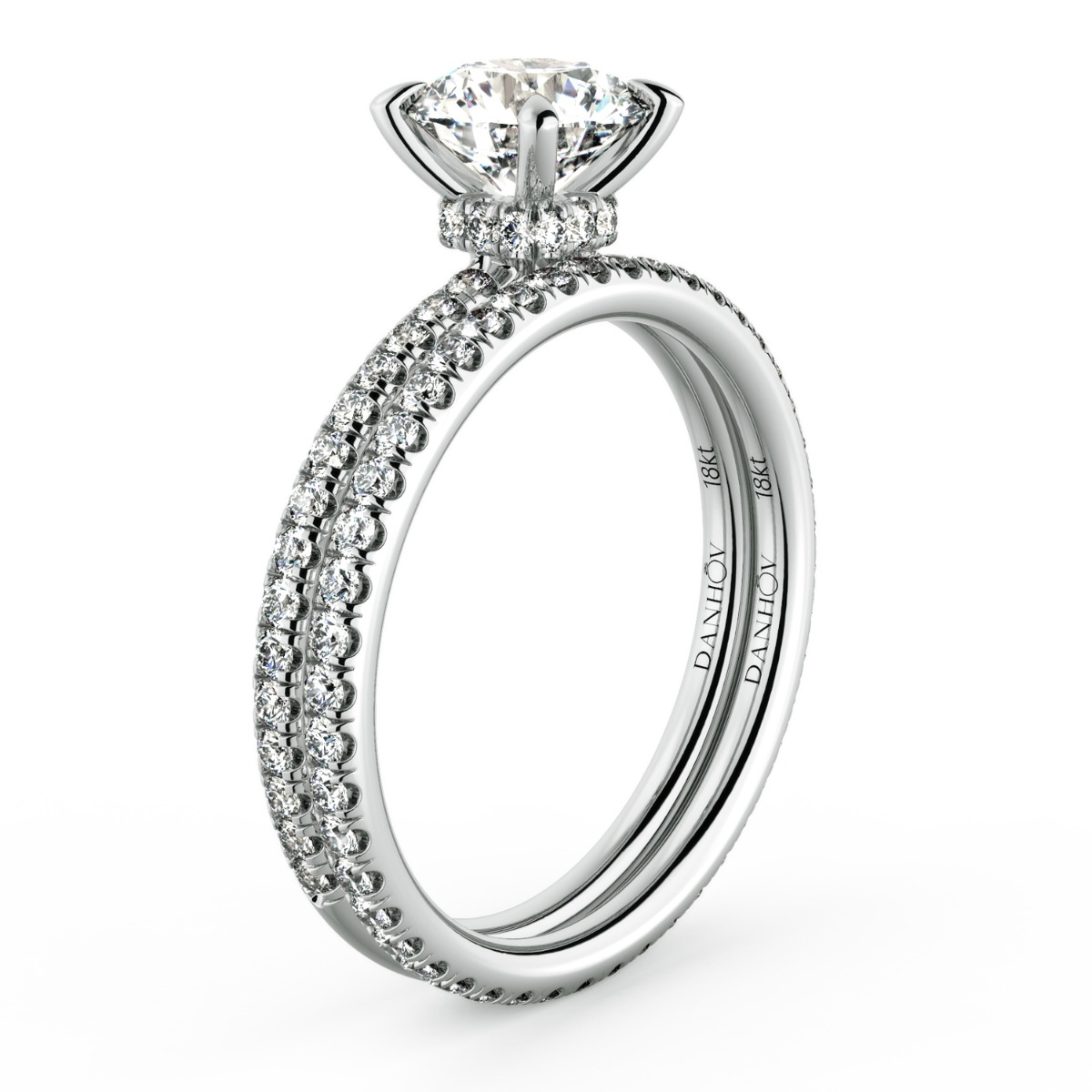 Norme De Ladies Engagement Ring Set — image 6 of 9