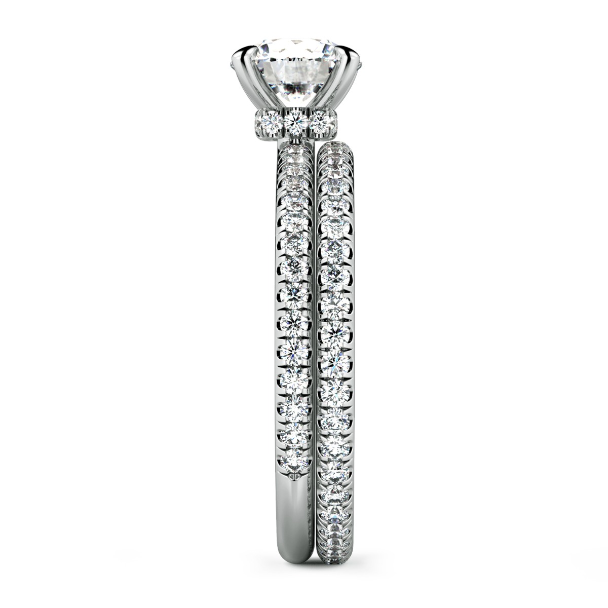 Norme De Ladies Engagement Ring Set — image 8 of 9