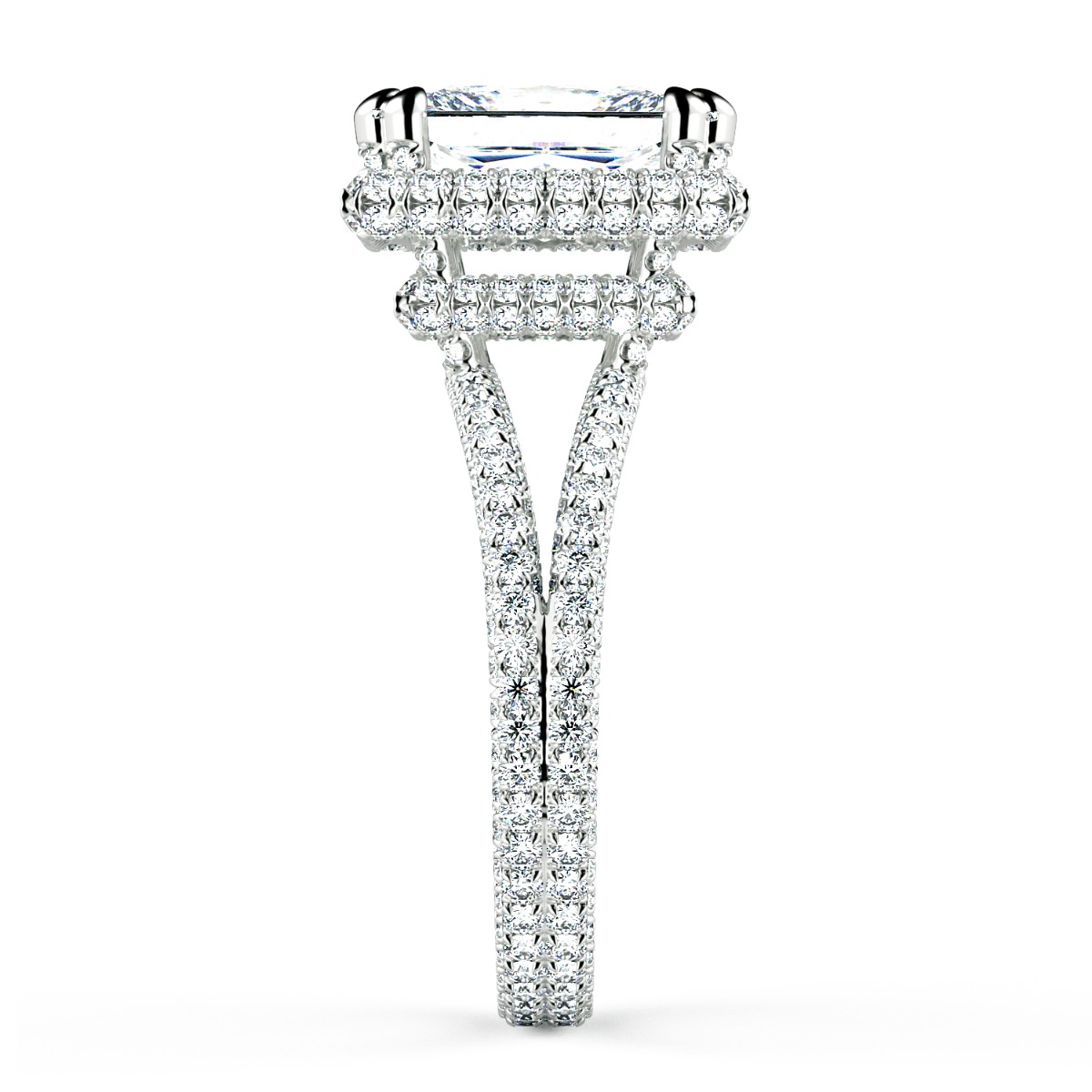 Norme de Radiant Diamond Engagement Ring — image 4 of 8
