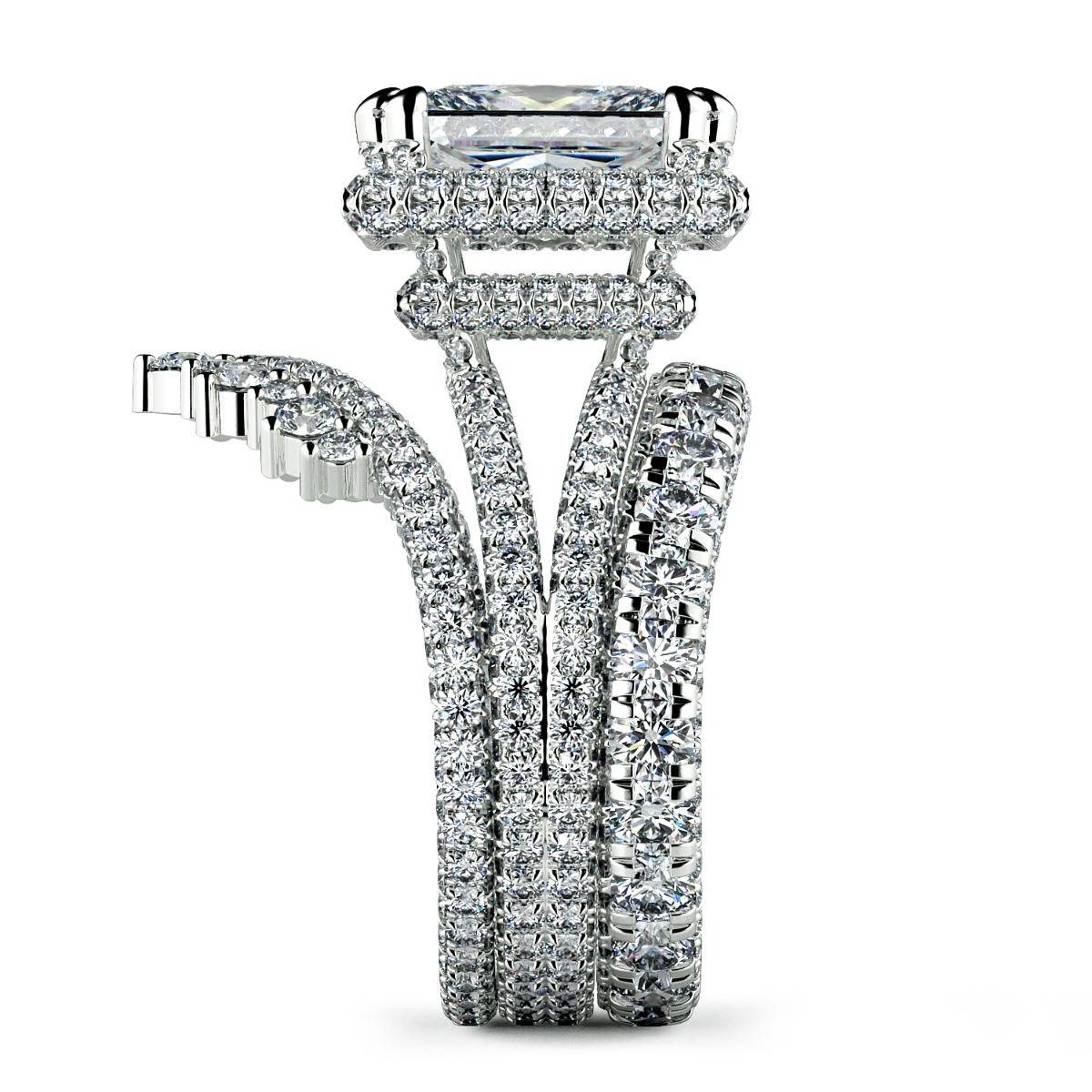 Norme de Radiant Diamond Engagement Ring — image 8 of 8