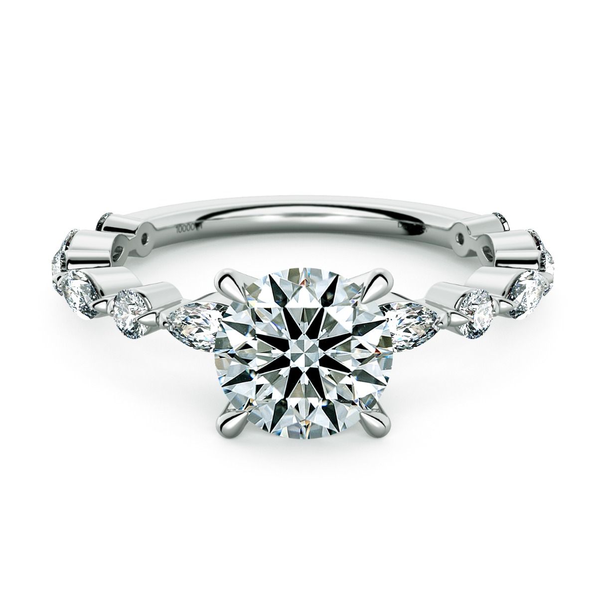 Norme de Versailles Diamond Engagement Ring — image 1 of 9