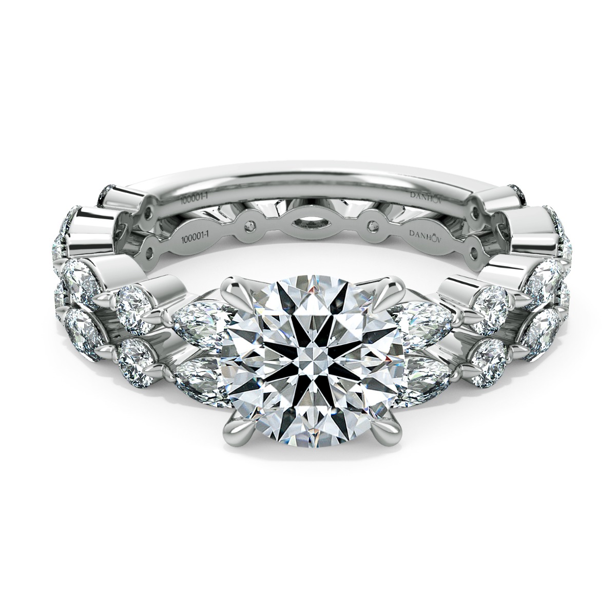 Norme de Versailles Diamond Engagement Ring — image 5 of 9