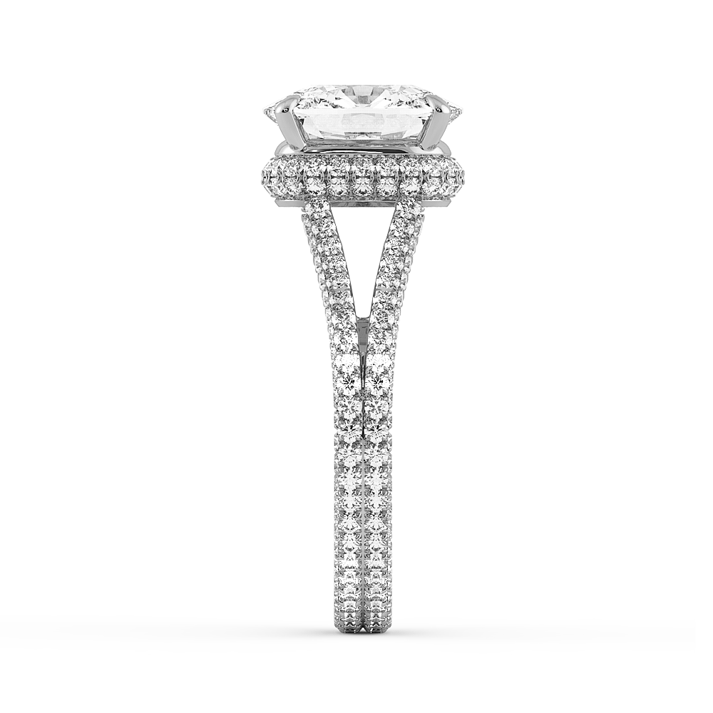 Norme De Split Shank Diamond Engagement Ring — image 4 of 9