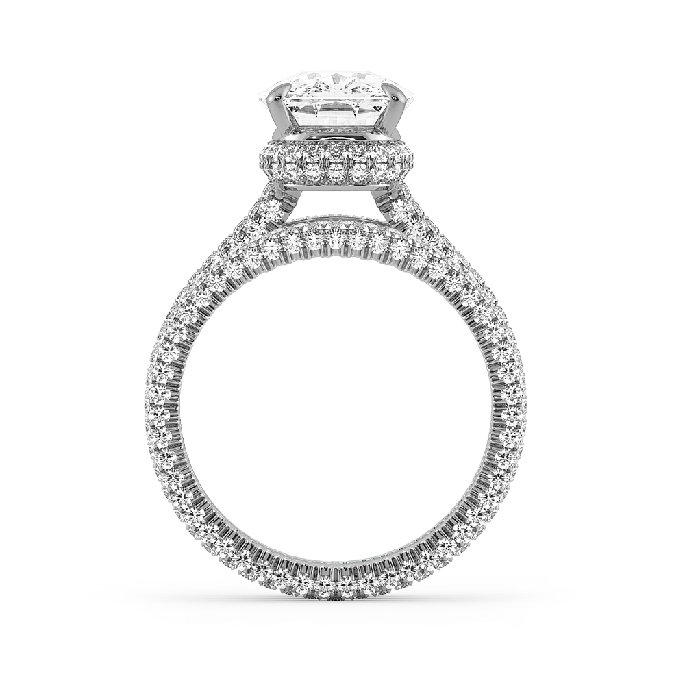 Norme De Split Shank Diamond Engagement Ring — image 7 of 9