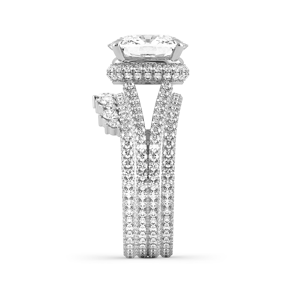 Norme De Split Shank Diamond Engagement Ring — image 8 of 9