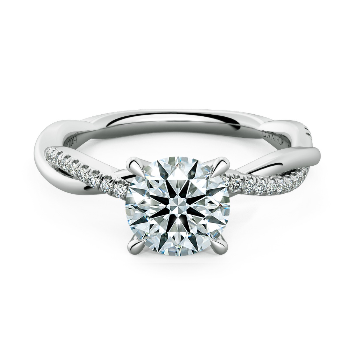 Norme De Petite Twisted Engagement Ring — image 1 of 9
