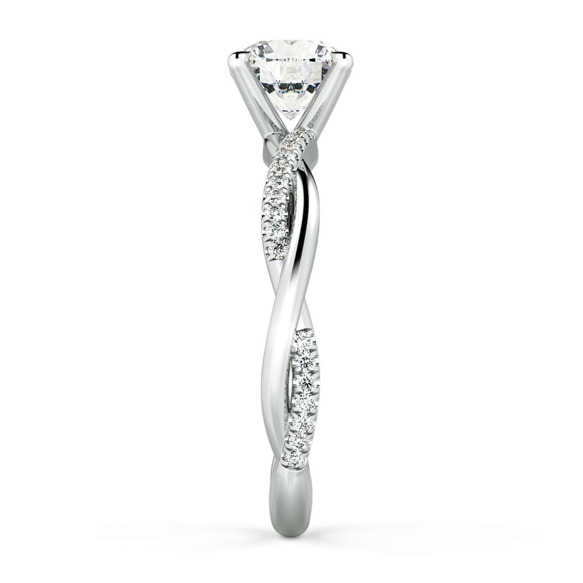 Norme De Petite Twisted Engagement Ring — image 4 of 9