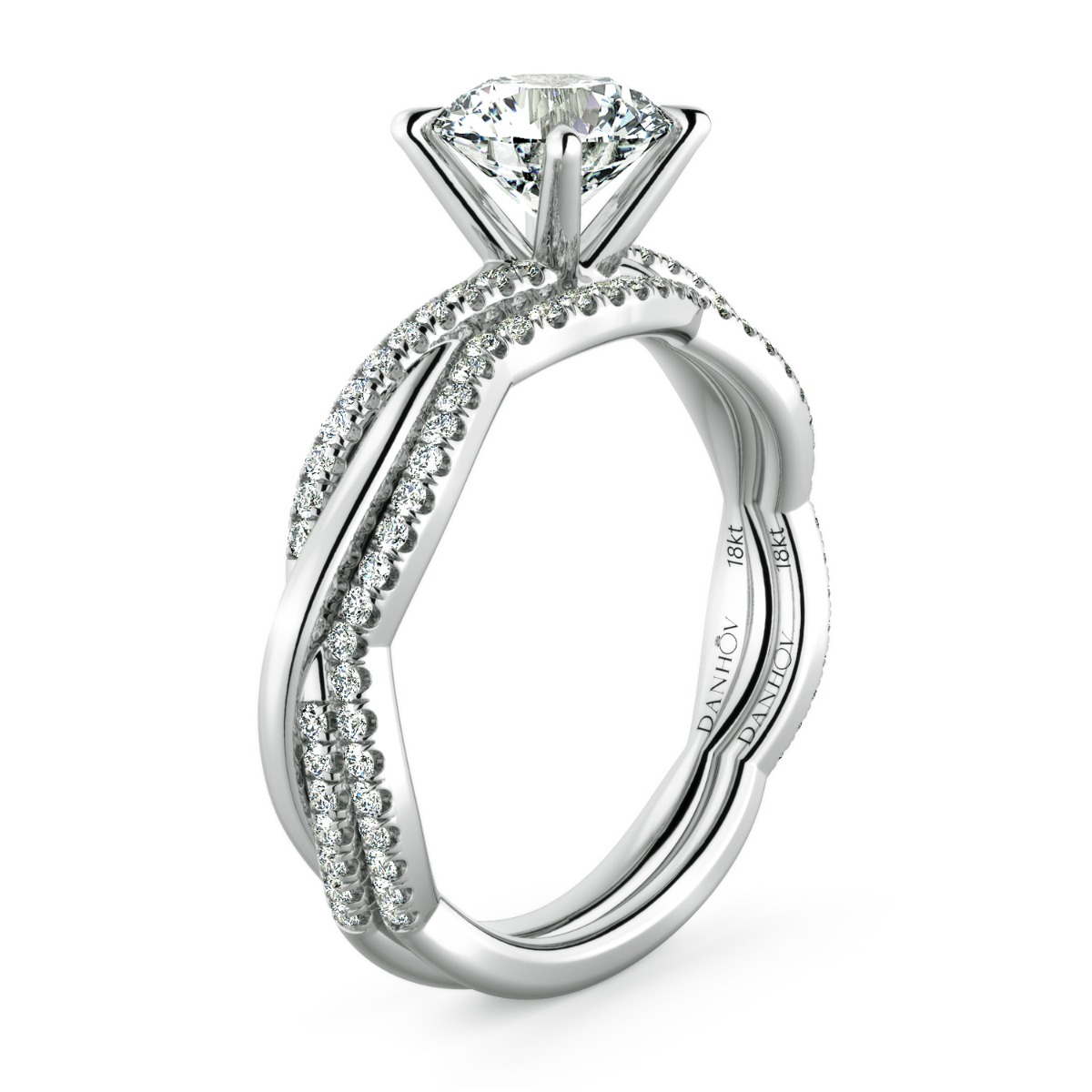 Norme De Petite Twisted Engagement Ring — image 6 of 9