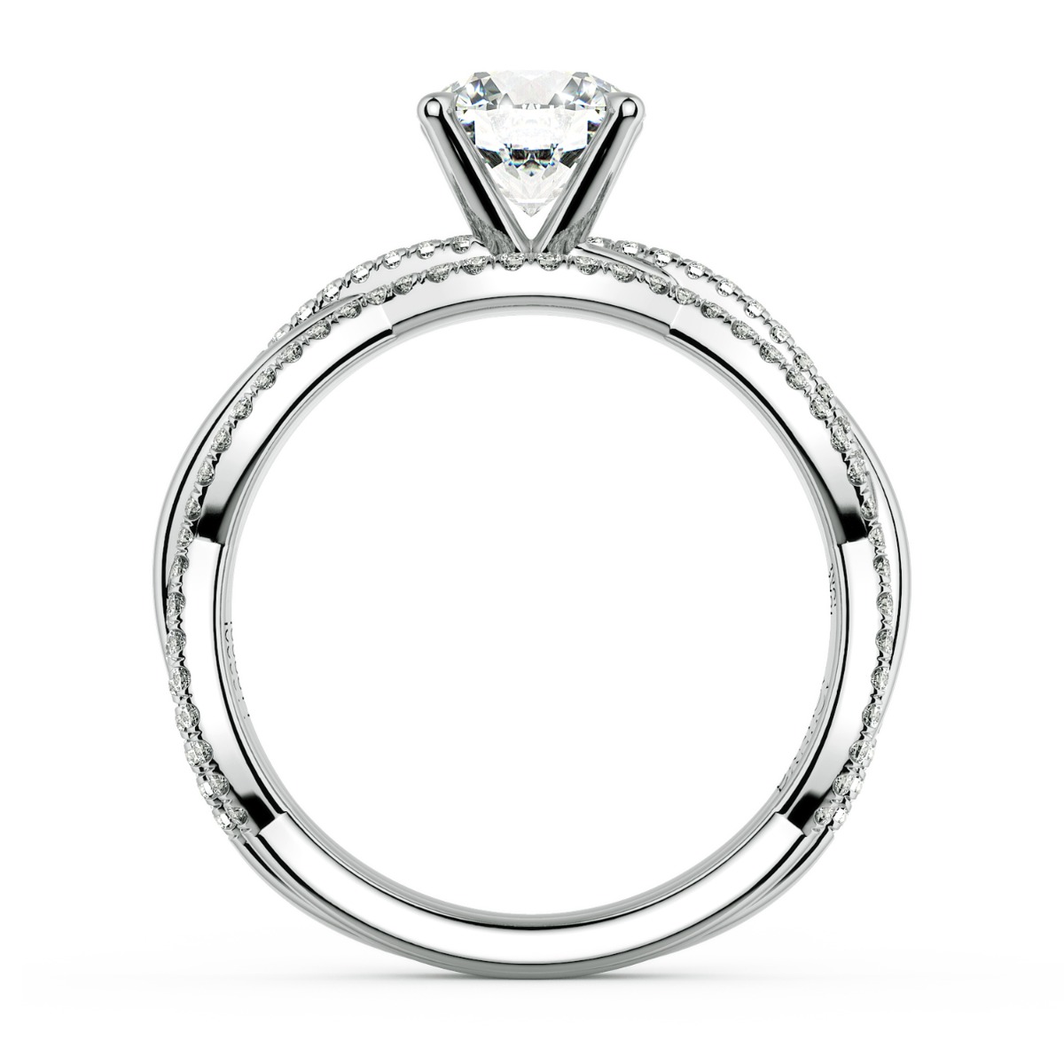 Norme De Petite Twisted Engagement Ring — image 7 of 9