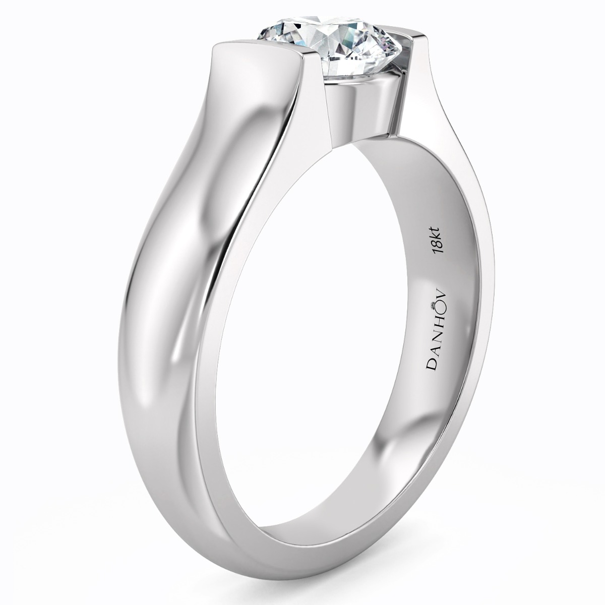 Norem de tension style engagement ring — image 2 of 5