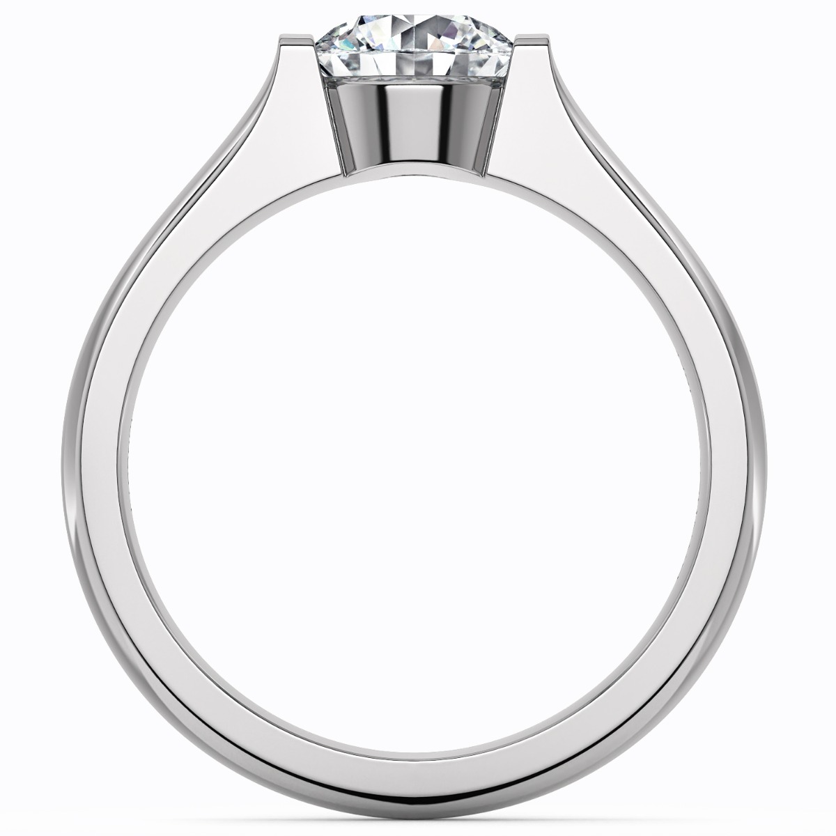 Norem de tension style engagement ring — image 3 of 5