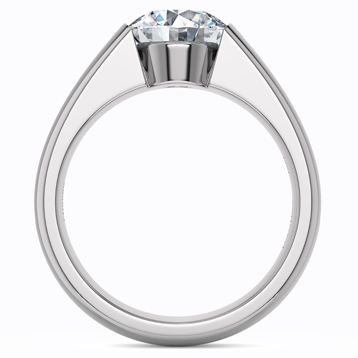 Norem de tension style engagement ring — image 3 of 5