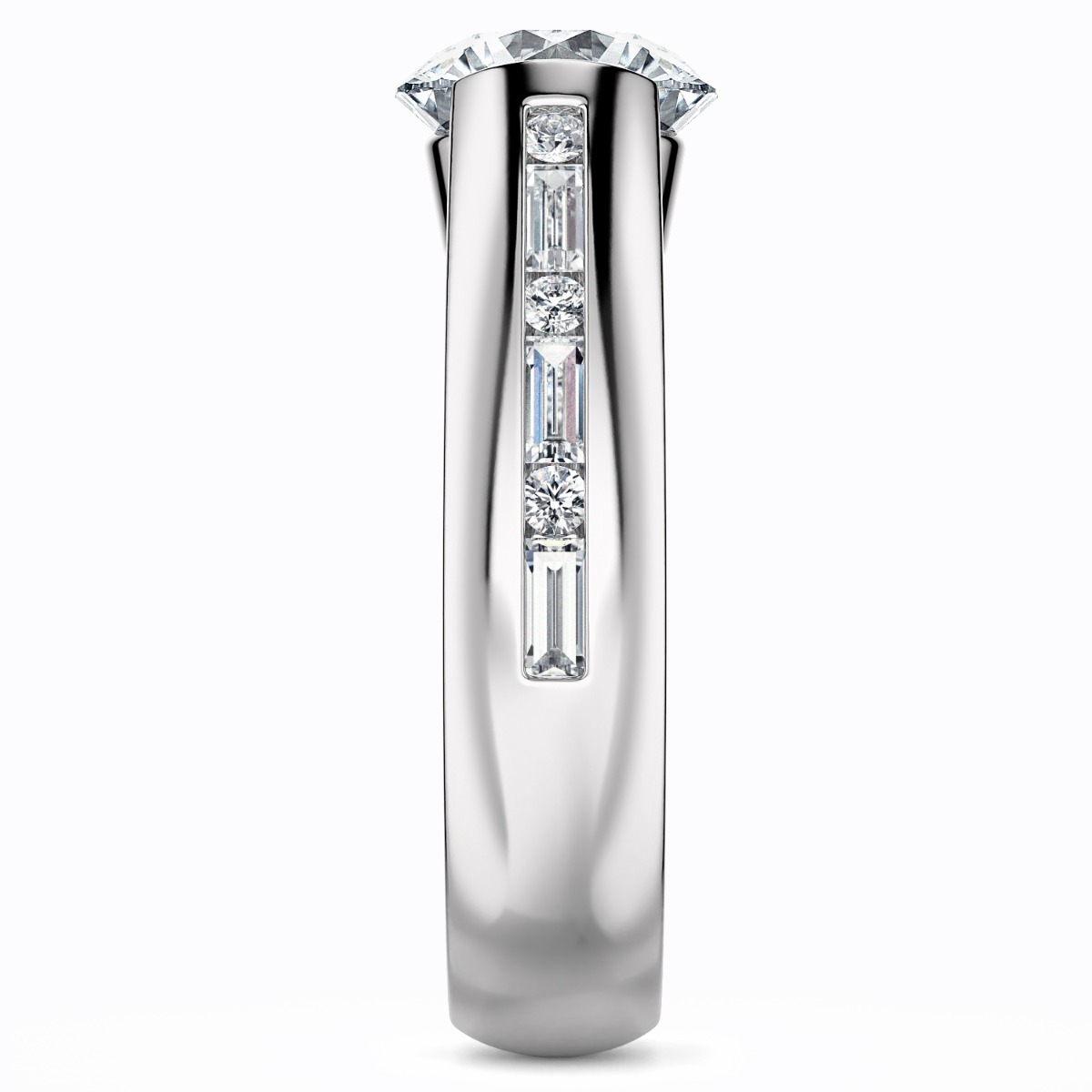 Norem de tension style engagement ring — image 4 of 5