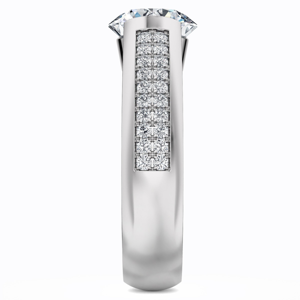 Norem de tension style engagement ring — image 4 of 5