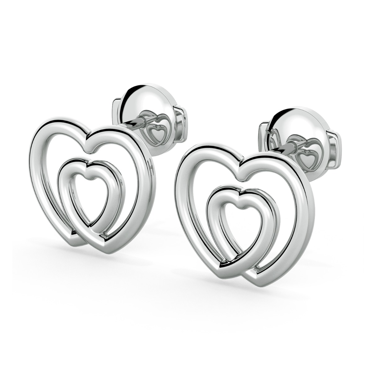 Norme de Double Heart Earrings — image 2 of 5