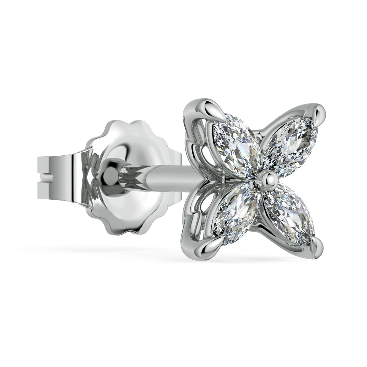 Norme de Flower Diamonds Earrings — image 4 of 5