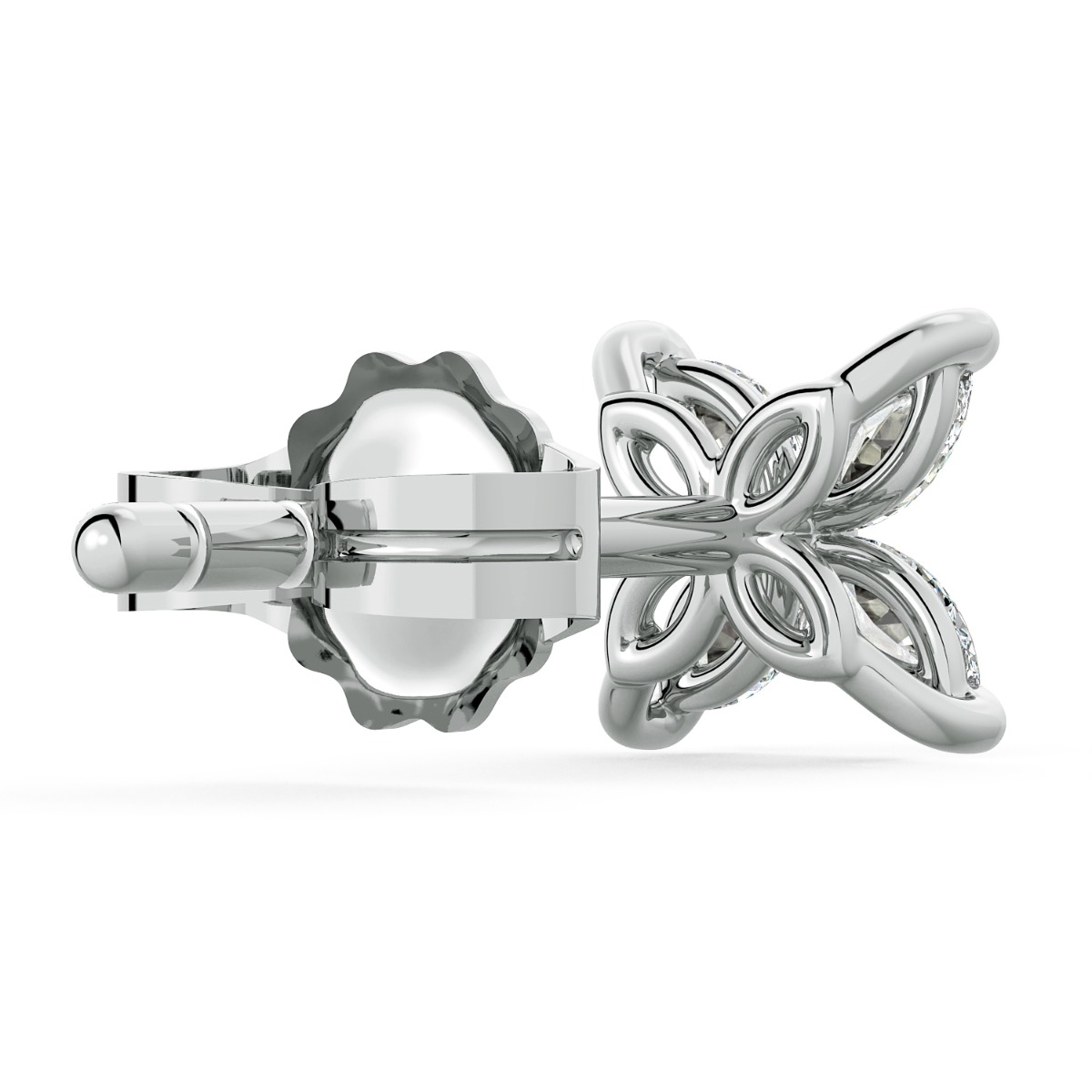 Norme de Flower Diamonds Earrings — image 5 of 5
