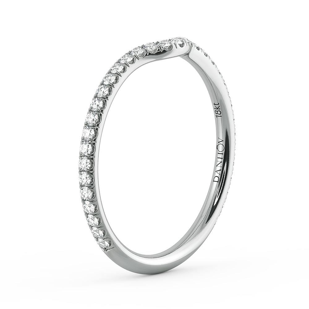 Solo Filo Diamond Wedding Band — image 2 of 9