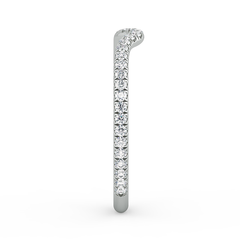 Solo Filo Diamond Wedding Band — image 4 of 9
