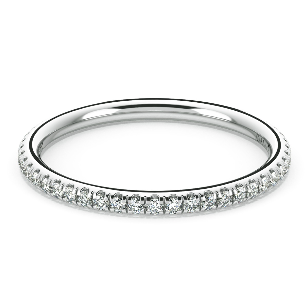 Solo Filo Elegant Diamond Wedding Band