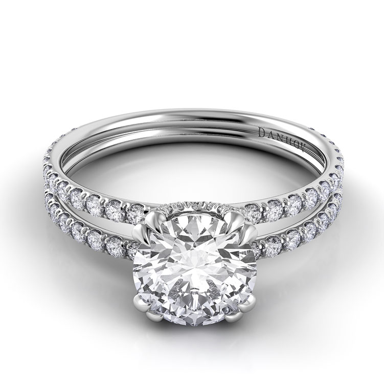 Solo Filo Double Shank Engagement Ring — image 1 of 1