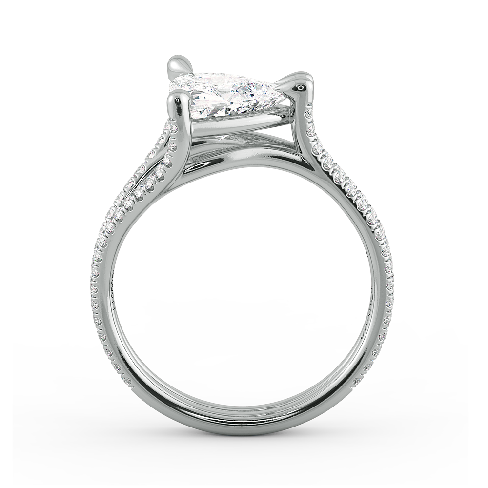 Solo Filo Engagement Ring — image 2 of 9
