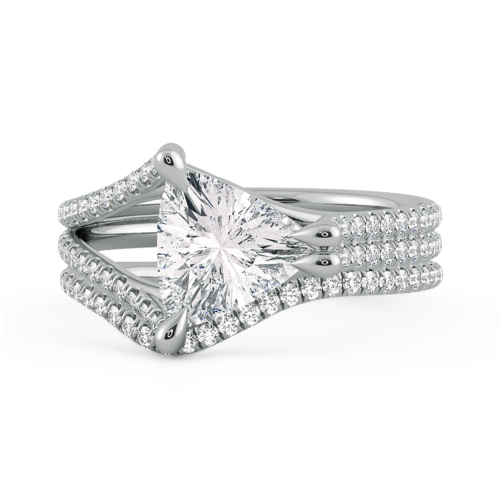 Solo Filo Engagement Ring — image 4 of 9