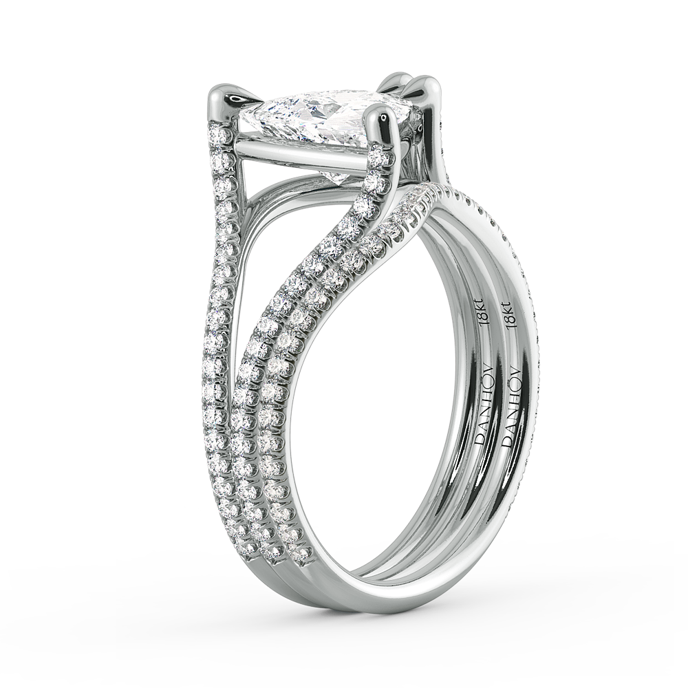 Solo Filo Engagement Ring — image 5 of 9