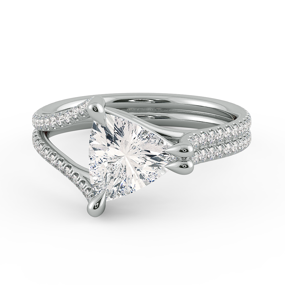 Solo Filo Engagement Ring — image 9 of 9