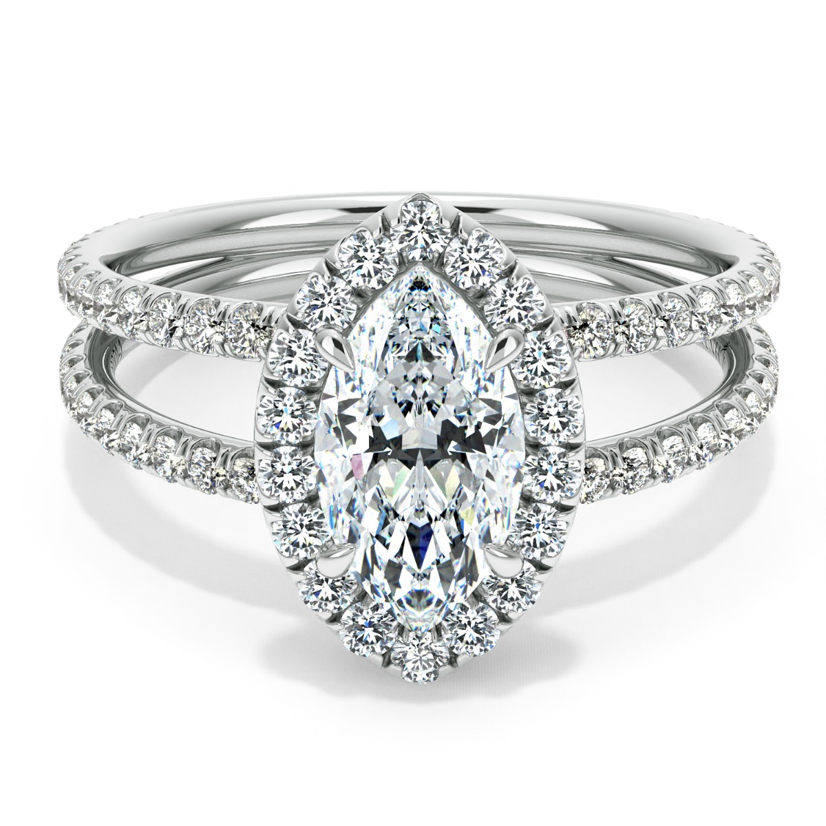 Solo Filo Exclusive Diamond Engagement Ring — image 1 of 9