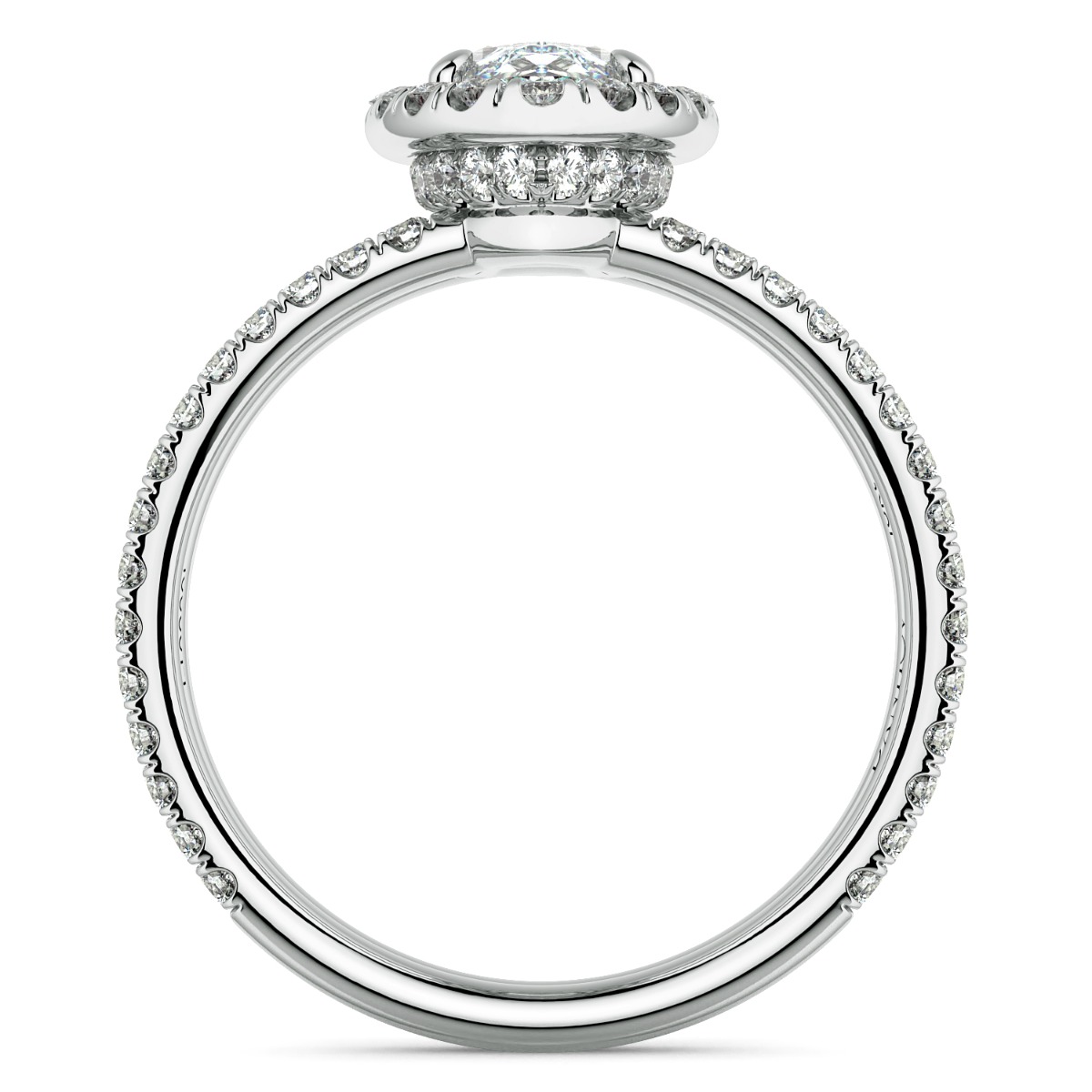 Solo Filo Exclusive Diamond Engagement Ring — image 3 of 9