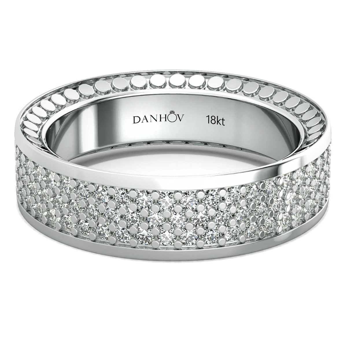 Tubetto Diamond Wedding Ring — image 1 of 4