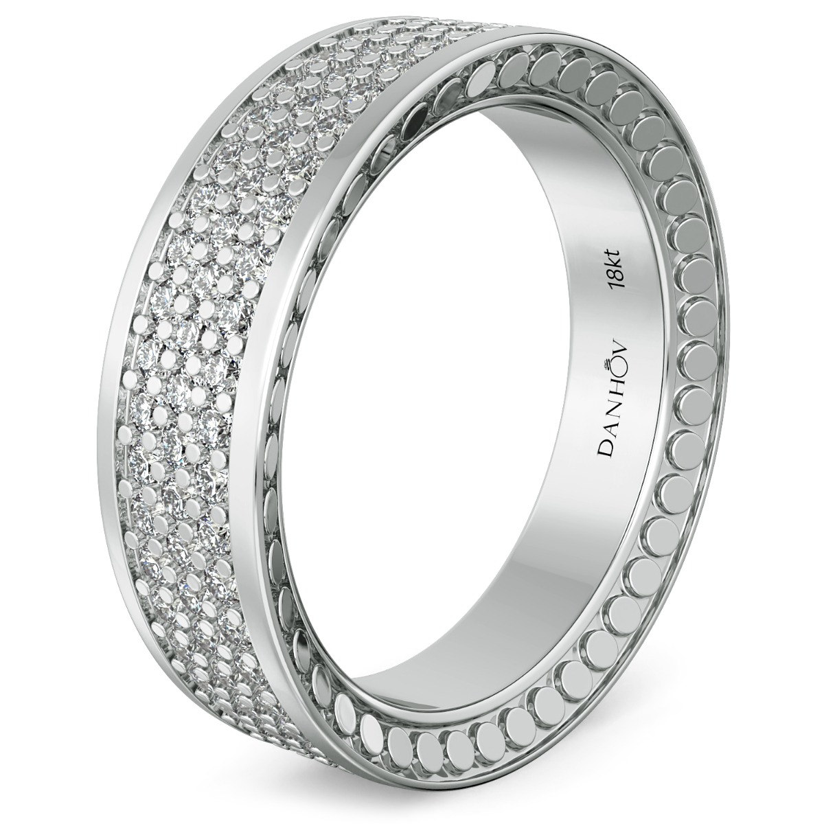 Tubetto Diamond Wedding Ring — image 2 of 4
