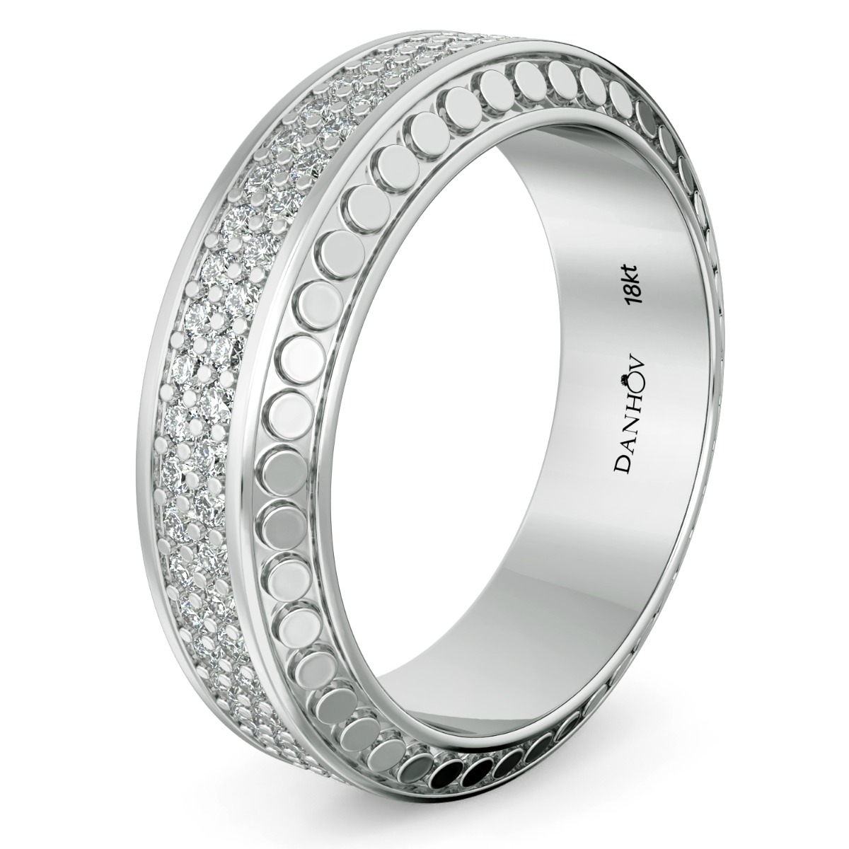 Tubetto Diamond Wedding Ring — image 2 of 4