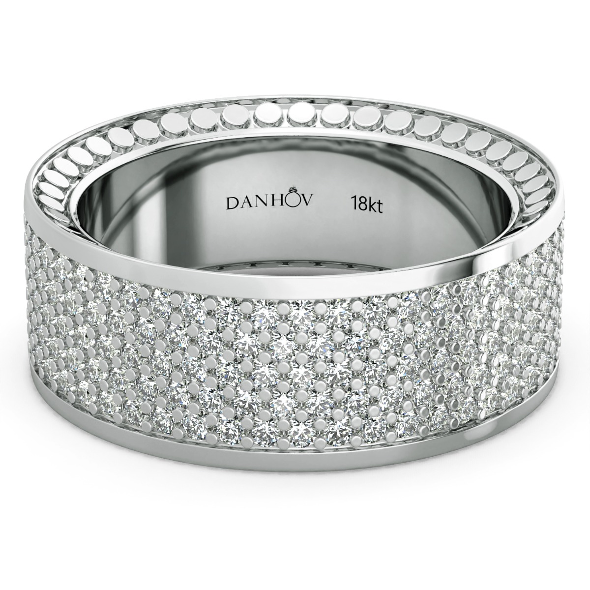 Tubetto Diamond Wedding Ring — image 1 of 4