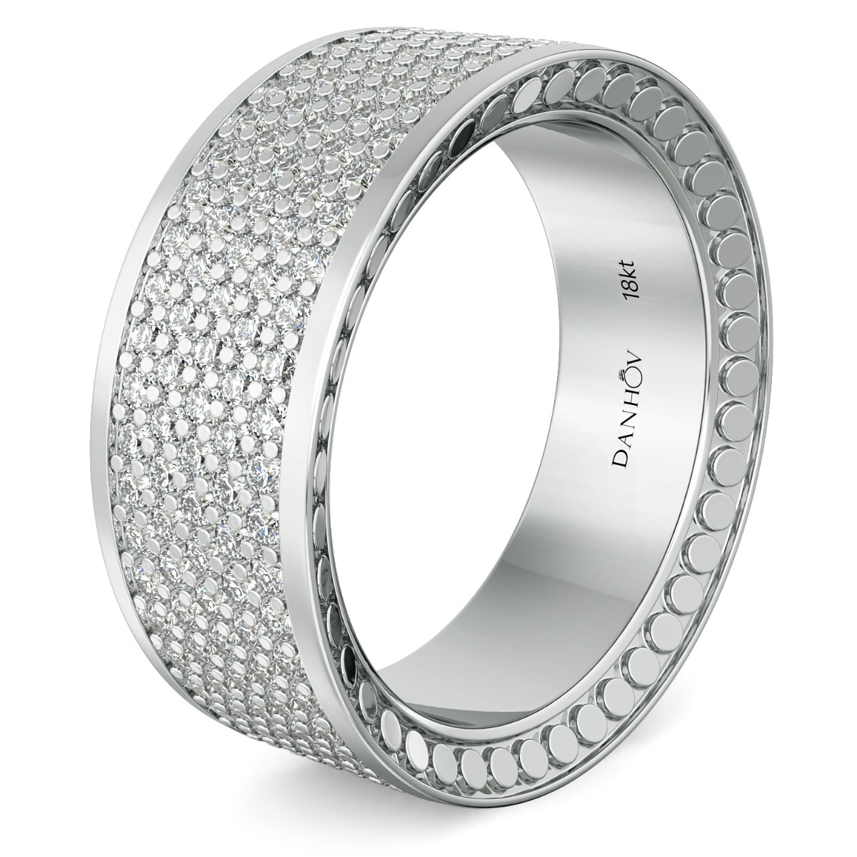 Tubetto Diamond Wedding Ring — image 2 of 4
