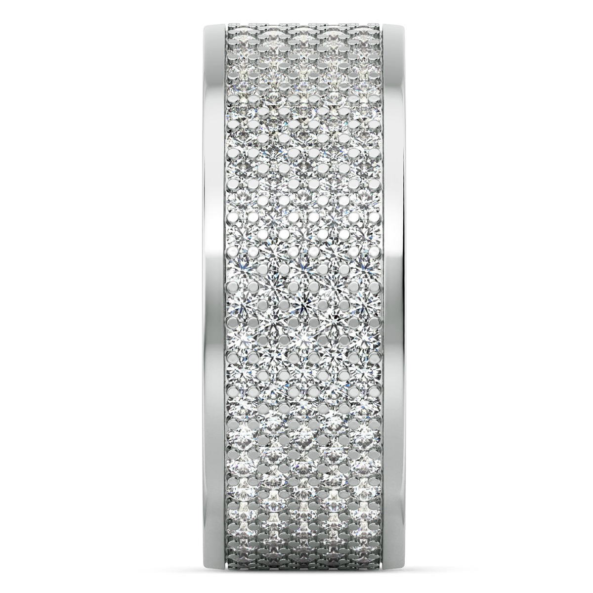 Tubetto Diamond Wedding Ring — image 4 of 4