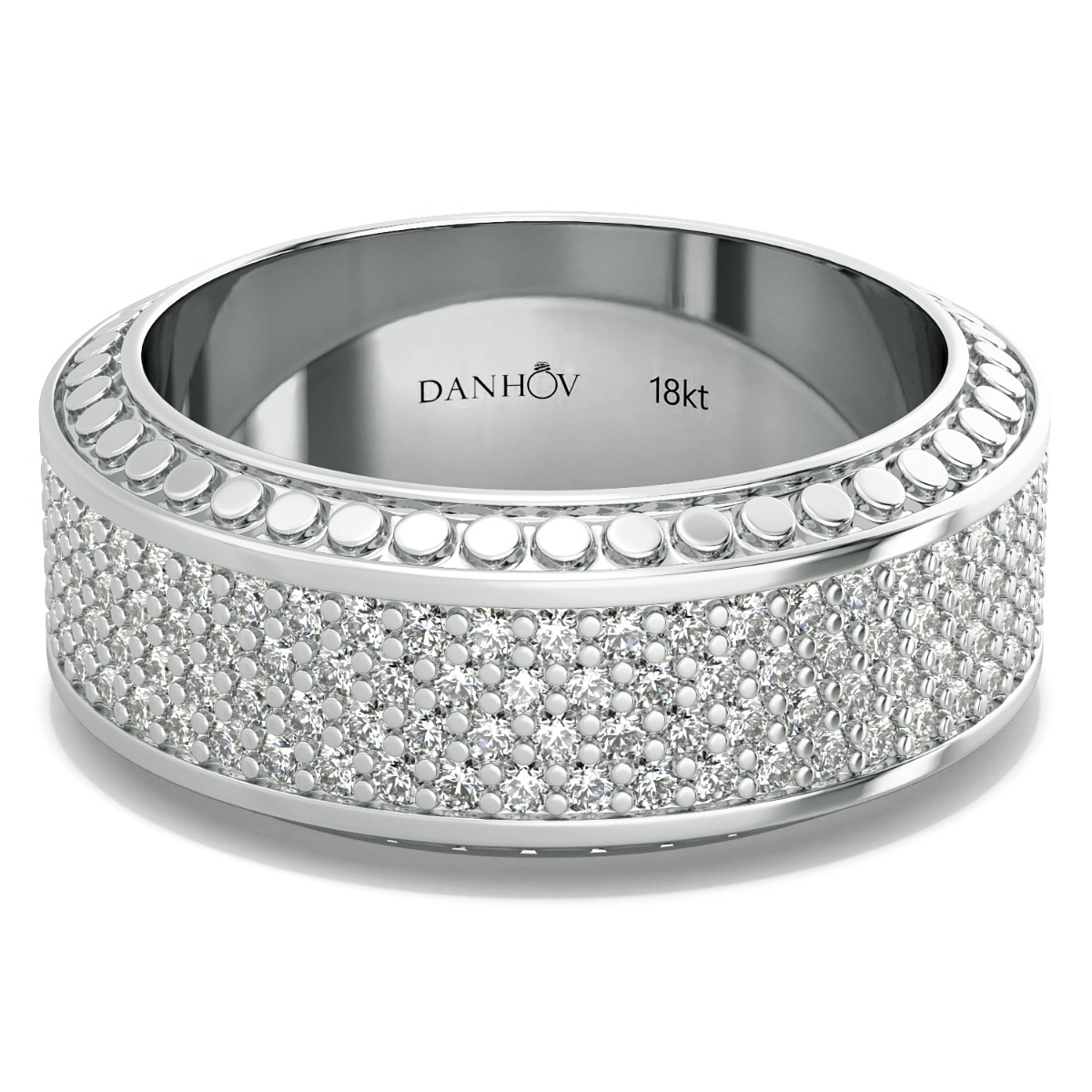 Tubetto Diamond Wedding Ring — image 1 of 4