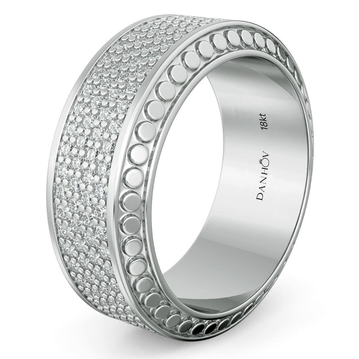 Tubetto Diamond Wedding Ring — image 2 of 4