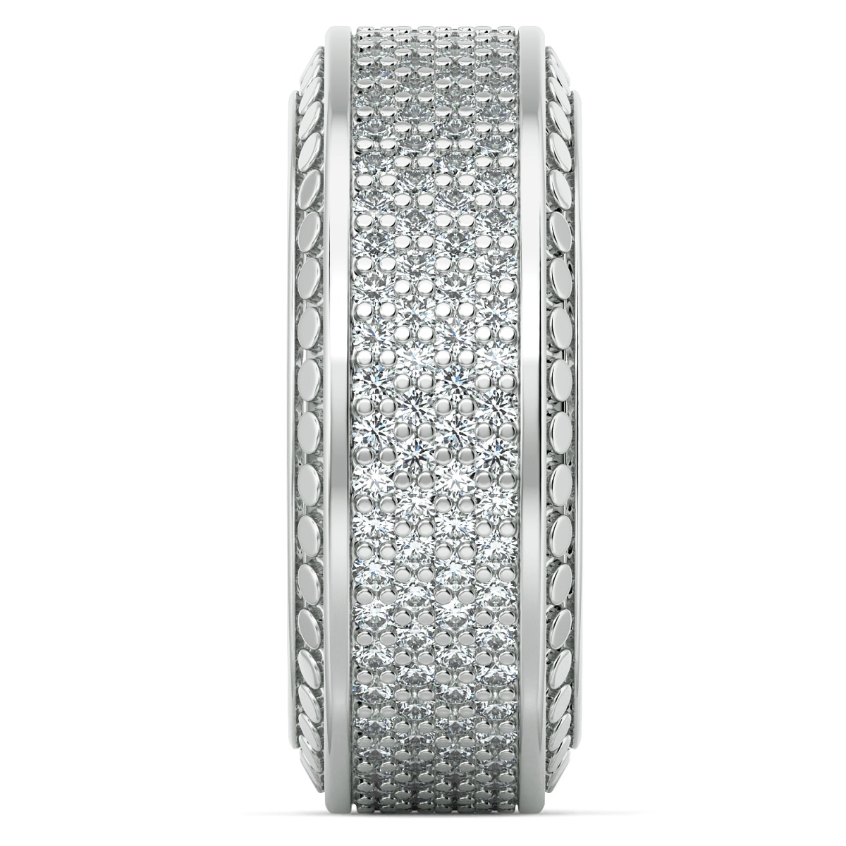 Tubetto Diamond Wedding Ring — image 4 of 4