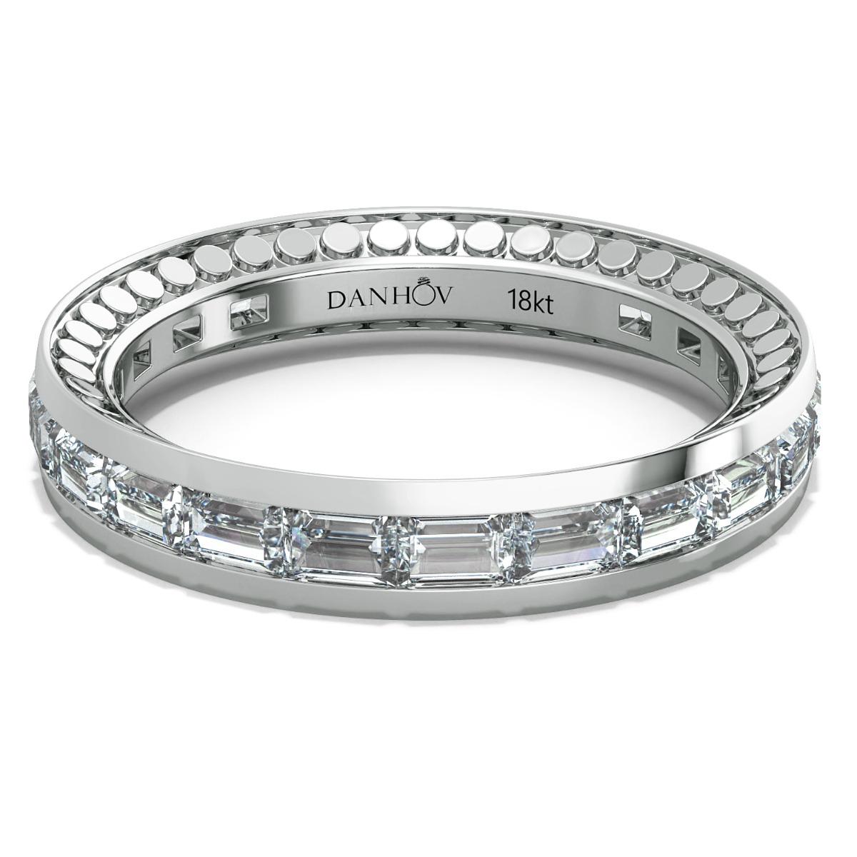 Tubetto Diamond Wedding Ring — image 1 of 4