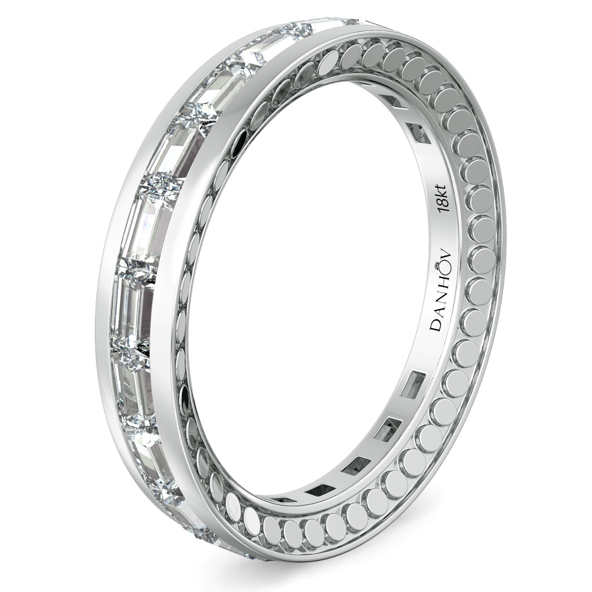 Tubetto Diamond Wedding Ring — image 2 of 4
