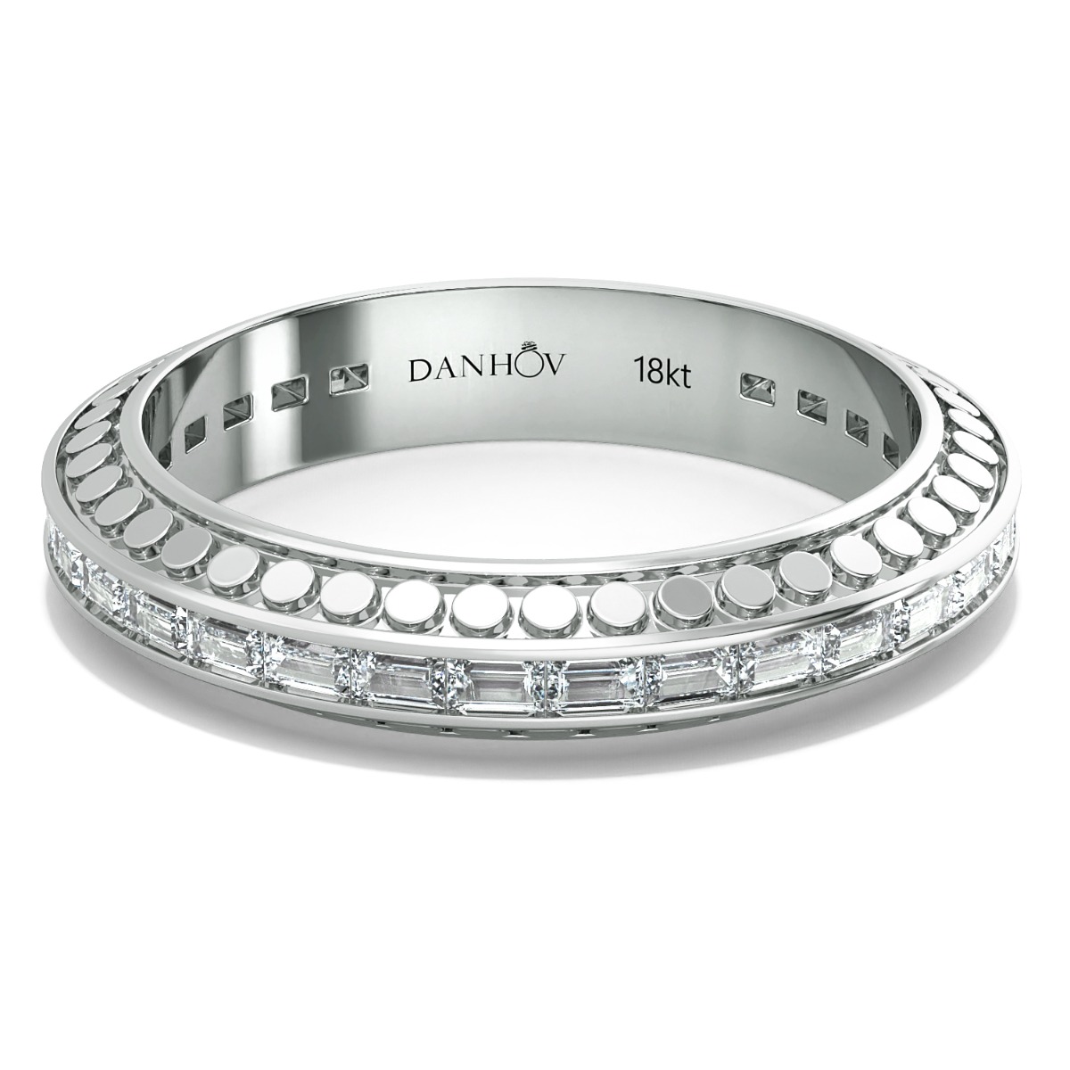 Tubetto Diamond Wedding Ring — image 1 of 4